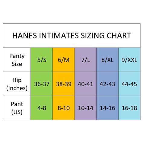 hanes nylons size chart|hanes nylon hipster panties.